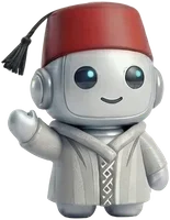 Sawalni mascot waving